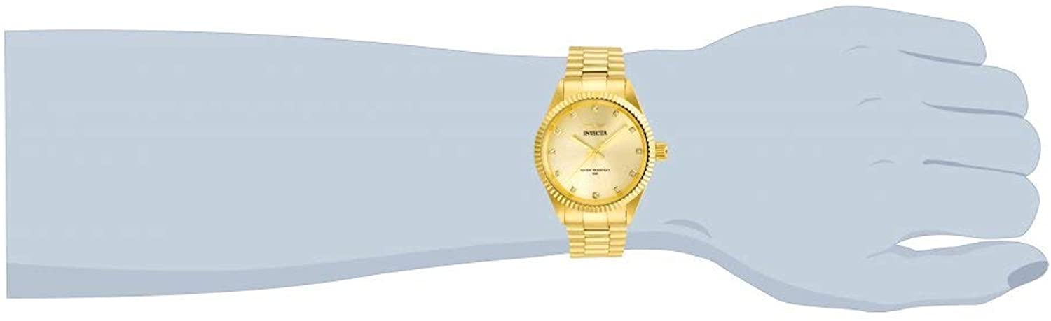 女の子向けプレゼント集結 腕時計 インヴィクタ インビクタ メンズ Invicta Men S Specialty Gold Tone Dial Quartz Watch腕時計 インヴィクタ インビクタ メンズ Angelica 超美品の Www Purpleforparents Us