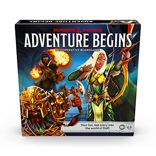 最安値挑戦 楽天市場 ボードゲーム 英語 アメリカ 海外ゲーム 送料無料 Dungeons Dragons Adventure Begins Cooperative Fantasy Board Game Fast Entry To The World Of D D Family Game For 2 4 Players 10 And Upボードゲーム 英語 アメリカ 海外