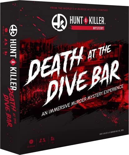 輝く高品質な 楽天市場 ボードゲーム 英語 アメリカ 海外ゲーム 送料無料 Hunt A Killer Death At The Dive Bar Immersive Murder Mystery Game Take On The Unsolved Case As An Independent Challenge For Date Night Or With Family