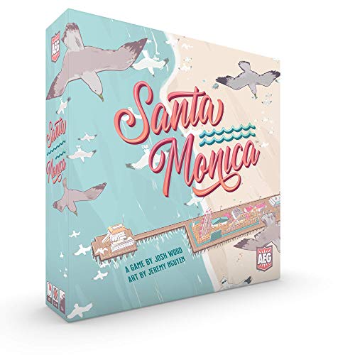 ゲーム盤取り組み 英語 亜米利加 外国で取り組み AEG Santa Monica | Build your Beachfront, Attract Tourists to the Boardwalk | City-Building Card Drafting Set Collection Game | 1-4 Players | Ages 14+ゲーム盤取り組み 英語 亜米利加 外国で取り組み
