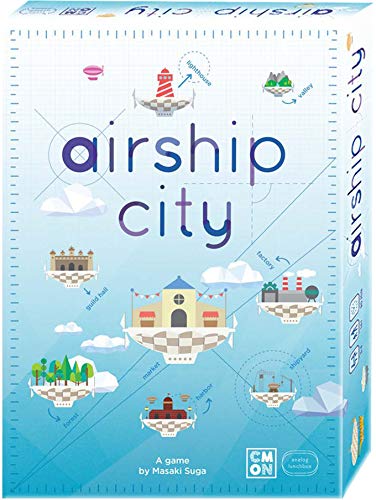 ボードゲーム 英語 アメリカ 海外ゲーム CMON Cool Mini or Not Airship City Board Gameボードゲーム 英語 アメリカ 海外ゲーム｜angelica