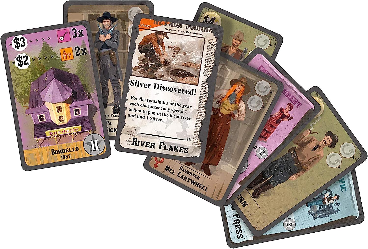 コンミッション遊戯 英語 アメリカ 海外ゲーム 貨物輸送無料 Rio Grande Games Nevada City Board Gameボードゲーム 英語 アメリカ 海外ゲーム Marchesoni Com Br