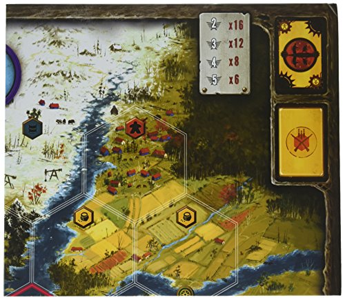 ゲーム盤力くらべ 英語 亜米利加 外国で力くらべ Stonemaier Games: Scythe Board Extension | Add to Scythe (Base Game) to Make The Map and Hexes Extra Large | Great for Games with a High Player Count | 1-7 Playersゲーム盤力くらべ 英語 亜米利加 外国で力くらべ