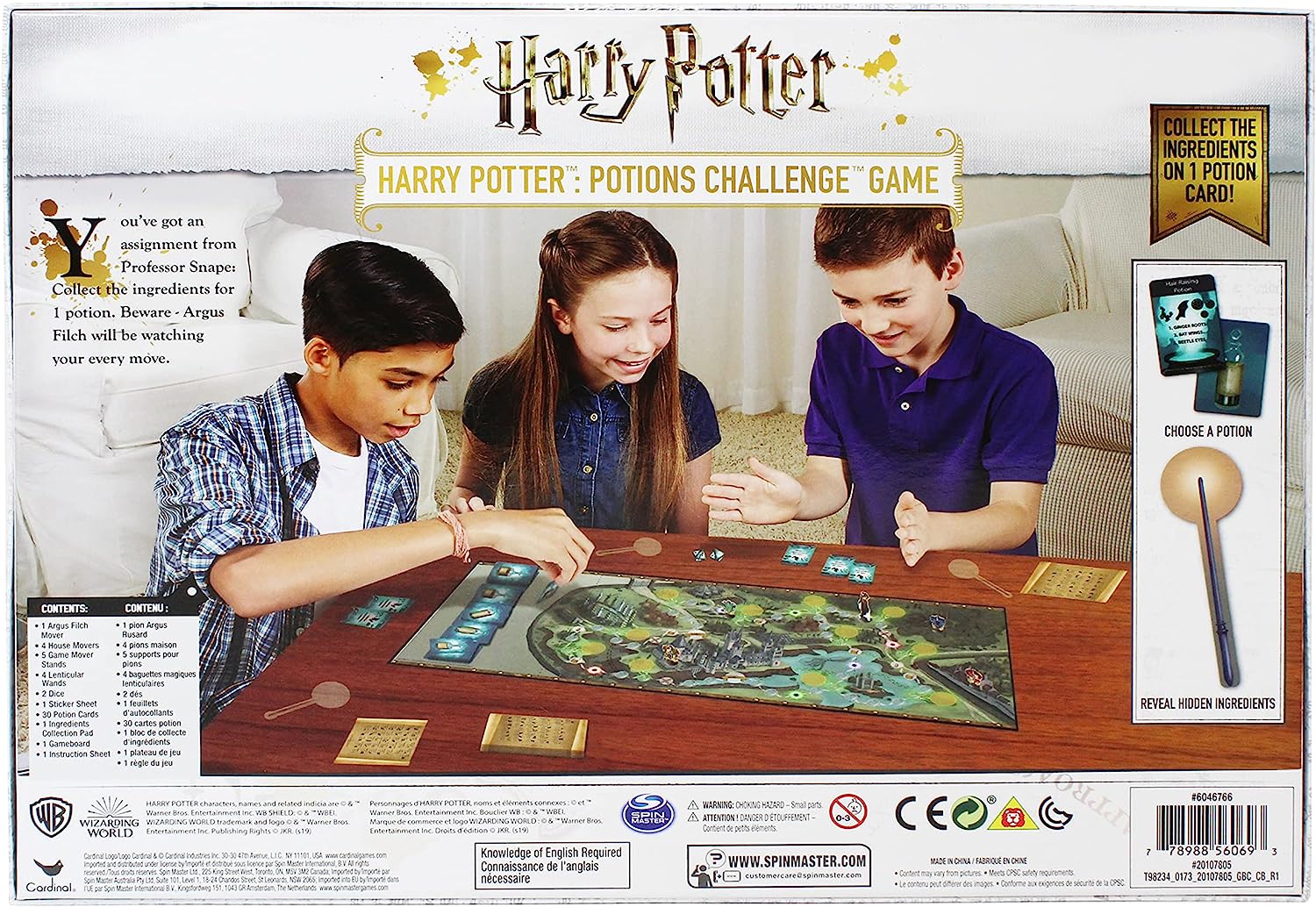 保存版 ボードゲーム 英語 アメリカ 海外ゲーム 送料無料 Harry Potter Potions Challenge Board Game For Kids Families And Adultsボードゲーム 英語 アメリカ 海外ゲーム 最安値挑戦 Www Megamindonline Com