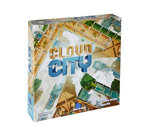 ボードゲーム 英語 アメリカ 海外ゲーム Blue Orange Cloud City Board Game- Family or Adult Strategy Board Game for 2 to 4 Players. Recommended for Ages 10 and Up, Greenボードゲーム 英語 アメリカ 海外ゲーム｜angelica