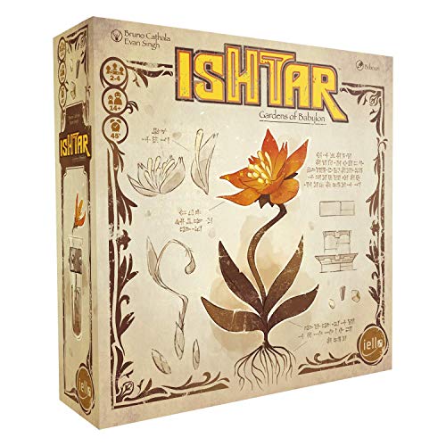 ゲーム盤取り組み 英語 亜米利加 外国で取り組み IELLO Ishtar: Gardens of Babylonゲーム盤取り組み 英語 亜米利加 外国で取り組み