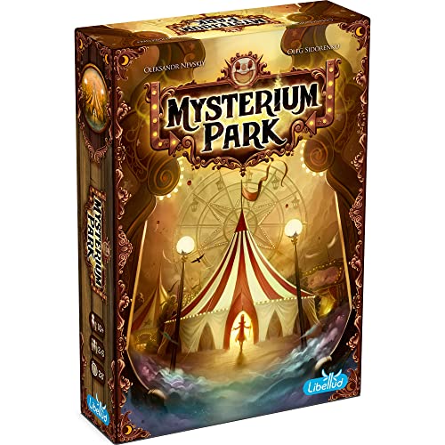 ボードゲーム 英語 アメリカ 海外ゲーム Asmodee Mysterium Park Board Game - Uncover Dark Secrets in a Charming Carnival Setting, Cooperative Mystery for Kids & Adults, Ages 10+, 2-7 Players, 28 Minute Playtimeボードゲーム 英語 アメリカ 海外ゲーム｜angelica