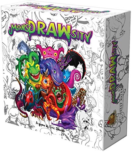 ゲーム盤力くらべ 英語 亜米利加 外国で力くらべ Deep Water Games MonsDRAWsity, Drawing Party Game Based on Verbal Description, Take Turns Describing \u0026 Drawing a Bizarre Monster - Be The Player Whose Drawing Most Closely Maゲーム盤力くらべ 英語 亜米利加 外国で力くらべ