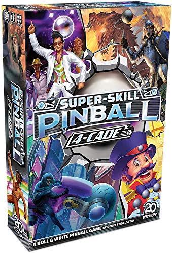 ゲーム盤力くらべ 英語 亜米利加 外国で力くらべ WizKids Super-Skill Pinball: 4-Cadeゲーム盤力くらべ 英語 亜米利加 外国で力くらべ