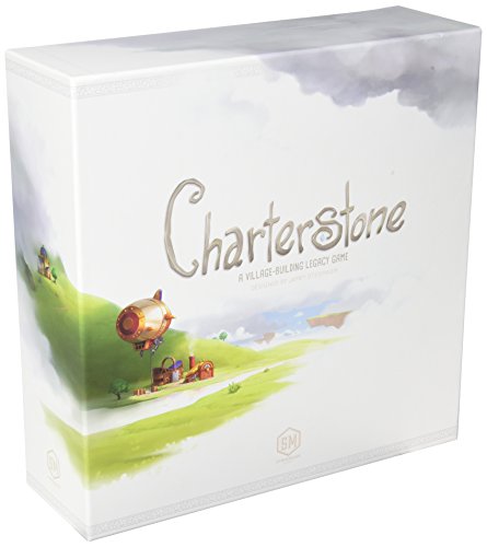 ゲーム盤力くらべ 英語 亜米利加 外国で力くらべ Stonemaier Games: Charterstone by Jamey Stegmaier | A Competitive Legacy Village-Building Strategy Board Game for Adults | Witness Your City Flourish \u0026 The Board Change Forevゲーム盤力くらべ 英語 亜米利加 外国で力くらべ