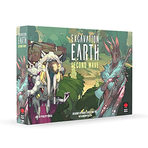 ゲーム盤力くらべ 英語 亜米利加 外国で力くらべ Excavation Earth Second Wave Expansion |Strategy Board Game | Board Game for Adults and Teens | Adventure Game | Ages 14 and up | 1-4 Players | Average Playtime 30-90 Minutesゲーム盤力くらべ 英語 亜米利加 外国で力くらべ