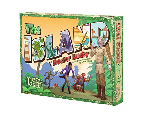 ゲーム盤力くらべ 英語 亜米利加 外国で力くらべ Cheapass Games: The Island of Doctor Lucky, Strategy Board Game, Simple Family Game, 40 Minute Play Time, 2 to 8 Players, For Ages 12 and upゲーム盤力くらべ 英語 亜米利加 外国で力くらべ