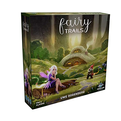 ゲーム盤力くらべ 英語 亜米利加 外国で力くらべ Paperplane Games Fairy Trails - A 2 Player Game Set インチ an Enchanted Forestゲーム盤力くらべ 英語 亜米利加 外国で力くらべ