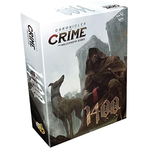 ボードゲーム 英語 アメリカ 海外ゲーム Chronicles of Crime Millennium 1400 Board Game - Immersive Detective Mystery Adventure, Cooperative Game for Kids and Adults, Ages 12+, 1-4 Players, 60-90 Minute Playtime, Maボードゲーム 英語 アメリカ 海外ゲーム｜angelica