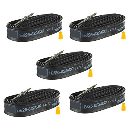 チューブ サイクリング パーツ 自転車 コンポーネント Inner サイクリング 5packtub054 送料無料 Continental 自転車 Race 28 700 X 18 25c Presta Valve Inner Tube Pack Of 5チューブ パーツ 自転車 コンポーネント サイクリング 5packtub054 Angelica無料ラッピング