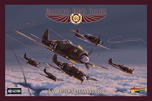 ゲーム盤力くらべ 英語 亜米利加 外国で力くらべ Blood Red Skies German Fw 190 Squadron 1:200 WWII Mass Air Combat War Gameゲーム盤力くらべ 英語 亜米利加 外国で力くらべ