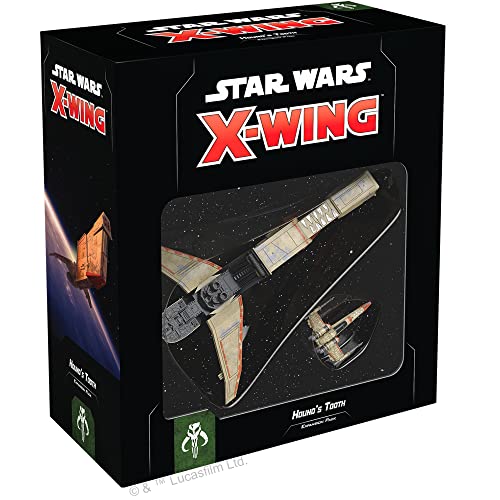 ゲーム盤力くらべ 英語 亜米利加 外国で力くらべ Star Wars X-Wing 2nd Edition Miniatures Game Hound\u0027s Tooth EXPANSION PACK - Bounty Hunting Fleet! Strategy Game for Kids \u0026 Adults, Ages 14+, 2 Players, 30-45 Min Playtime, Maゲーム盤力くらべ 英語 亜米利加 外国で力くらべ