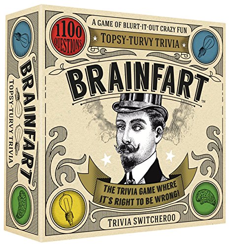 ゲーム盤競り合い 英語 亜米利加 外国で競り合い Hygge Games Brainfart Topsy Turvy Trivia Game, Sandゲーム盤競り合い 英語 亜米利加 外国で競り合い
