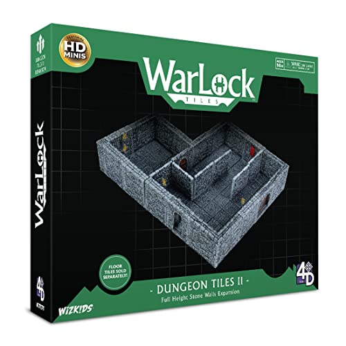 ボードゲーム 英語 アメリカ 海外ゲーム WizKids Warlock Tiles: Expansion ? Dungeon Tiles II Full Height Stone Wallsボードゲーム 英語 アメリカ 海外ゲーム｜angelica