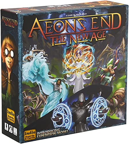 ゲーム盤力くらべ 英語 亜米利加 外国で力くらべ Aeon\u0027s End: The New Age - Cooperative Sci-Fi Fantasy Strategy Deck-Building Board Game for 1 to 4 Players, Ages 14+, 60 Minute Playtime by Indie Boards and Cardsゲーム盤力くらべ 英語 亜米利加 外国で力くらべ
