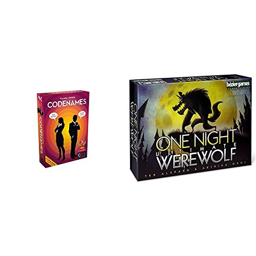 ボードゲーム 返品 交換対象商品 ボードゲーム 海外ゲーム アメリカ 英語 Bundleボードゲーム Werewolf Ultimate Night One With 送料無料 Codenames 海外ゲーム アメリカ 英語 Www G Ale Net