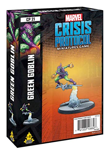 ゲーム盤競り合い 英語 亜米利加 外国で競り合い Marvel: Crisis Protocol Green Goblin CHARACTER PACK - Unleash Chaos with the Goblin King! Tabletop Superhero Game, Ages 14+, 2 Players, 90 Minute Playtime, Made by Atomic Masゲーム盤競り合い 英語 亜米利加 外国で競り合い