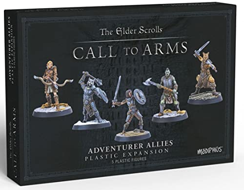 ゲーム盤力くらべ 英語 亜米利加 外国で力くらべ Modiphius Elder Scrolls Call to Arms - Adventurer Allies - Resinゲーム盤力くらべ 英語 亜米利加 外国で力くらべ