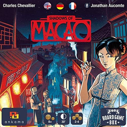 厚板対戦 英語 亜米利加 海外ゲーム 貨物輸送無料 Shadows Of Macaoボードゲーム 英語 アメリカ 海外ゲーム 無料ラッピングで贈ものや贈答品にも 反比例してインポート並行輸入送料込 Damienrice Com