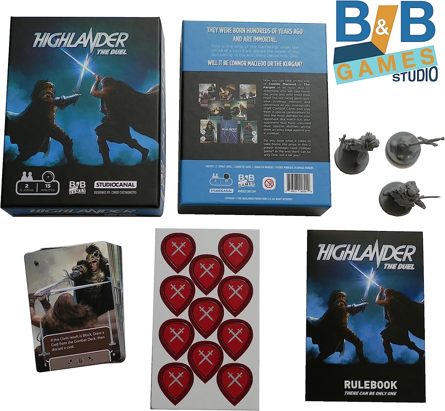 板子力くらべ 英語 亜米利加 外国でゲーム 貨物輸送無料 Cardlords Highlander The Duel Connor Macleod Vs The Kurgan Dueling Game For 2 Players Ages 10 ボードゲーム 英語 アメリカ 海外ゲーム 無料ラッピングで引出物や授与にも インバース輸入並行輸入送料込