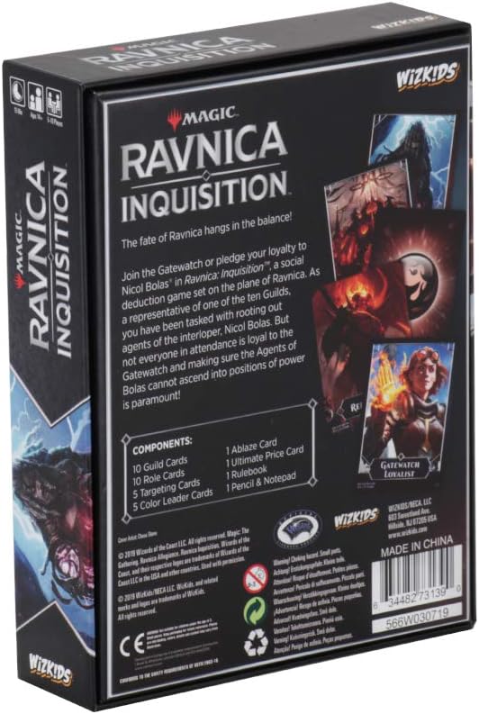コンミッション一戦 英語 外国でゲーム 貨物輸送無料 Magic The Gathering Ravnica Inquisitionボードゲーム 英語 アメリカ 海外ゲーム 無料ラッピングで貰い物や下され物にも 正反対輸入並行輸入送料込 Damienrice Com
