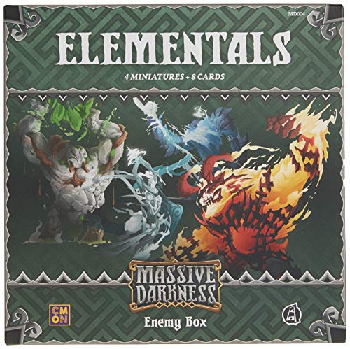 ボードゲーム 英語 アメリカ 海外ゲーム CMON Massive Darkness: Elementals, Multi-Color (50588)ボードゲーム 英語 アメリカ 海外ゲーム｜angelica