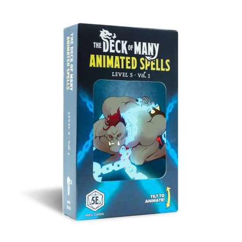 ボードゲーム 英語 アメリカ 海外ゲーム Hit Point Press The Deck of Many Animated Spells: Level 5ボードゲーム 英語 アメリカ 海外ゲーム｜angelica