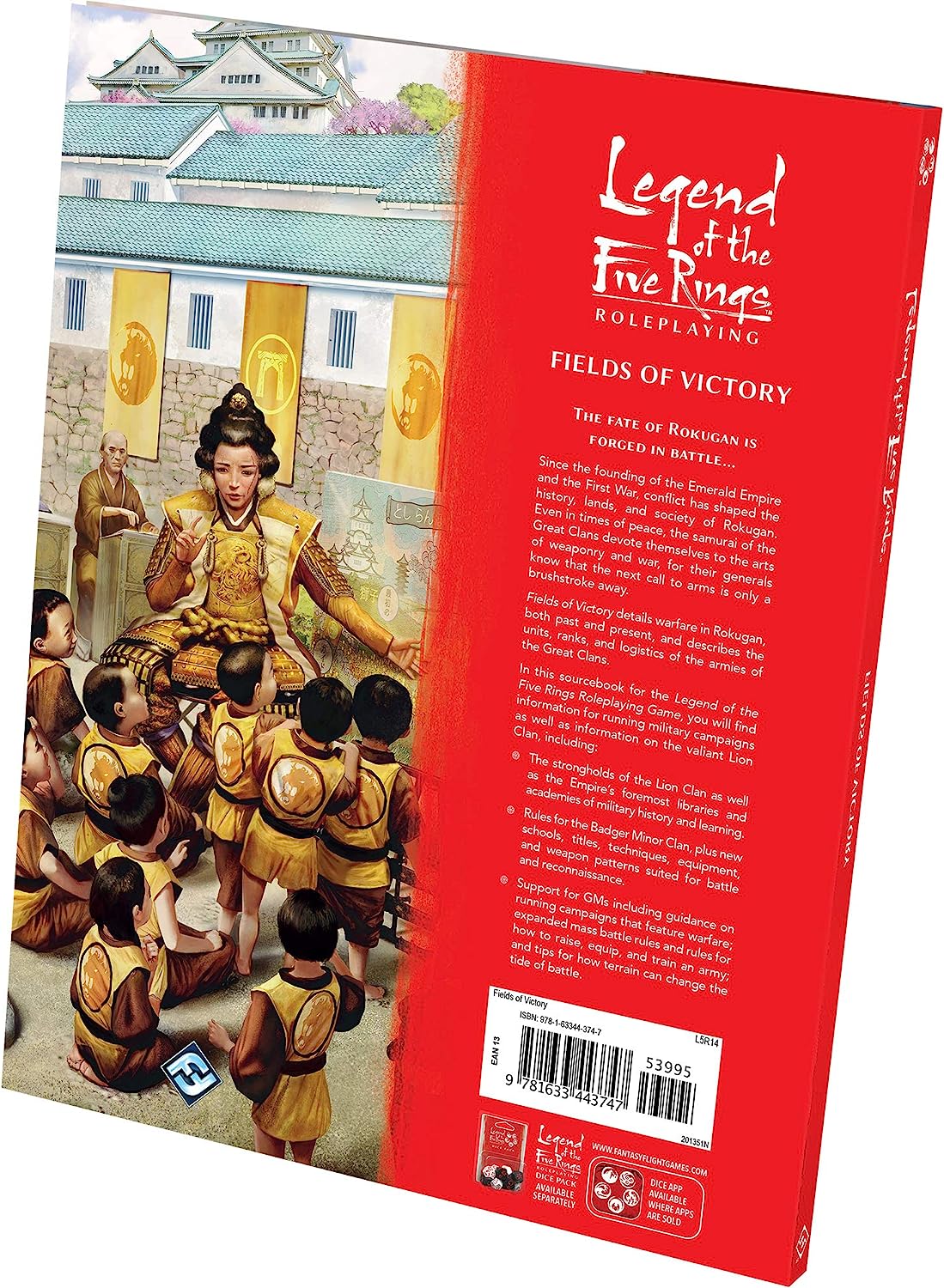 ボードゲーム 英語 アメリカ 海外ゲーム 送料無料 Legend Of The Five Rings Roleplaying Fields Of Victory Roleplaying Game For Teens And Adults Ages 14 For 2 To 6 Players Average Playtime 3 4