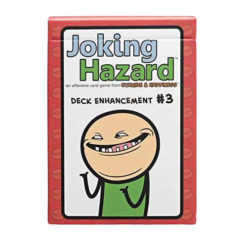 サーキットボード手合 英語 米国 外国でゲーム 貨物輸送無料 Deck Enhancement 3 The Third Expansion Of Joking Hazard Comic Building Card Party Game By Cyanide And Happiness For 3 10 Players Fun For Game Nightボードゲーム 英語