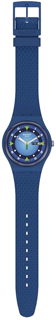 腕時計 スウォッチ レディース 送料無料 Swatch New Gent Quartz Bio Sourced Material Strap Blue 18 Casual Watch Model So29n701 腕時計 スウォッチ レディース Vmaphotographystudios Com