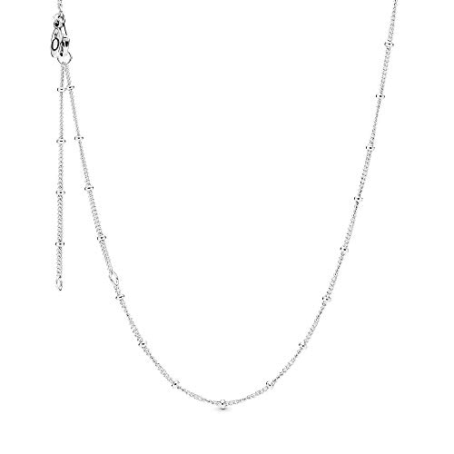 楽天市場 パンドラ アクセサリー ブランド かわいい おしゃれ 送料無料 Pandora Jewelry Beaded Sterling Silver Necklace 27 6 パンドラ アクセサリー ブランド かわいい おしゃれ Angelica