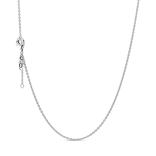 楽天市場 パンドラ アクセサリー ブランド かわいい おしゃれ 送料無料 Pandora Jewelry Silver Classic Chain Sterling Silver Necklace 17 7 パンドラ アクセサリー ブランド かわいい おしゃれ Angelica