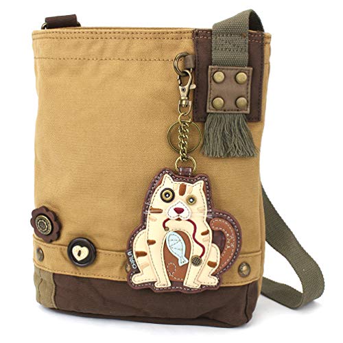 chala バッグ パッチ カバン かわいい CHALA Women Handbag Patch Crossbody - Cat Gen II - Brownchala バッグ パッチ カバン かわいい｜angelica