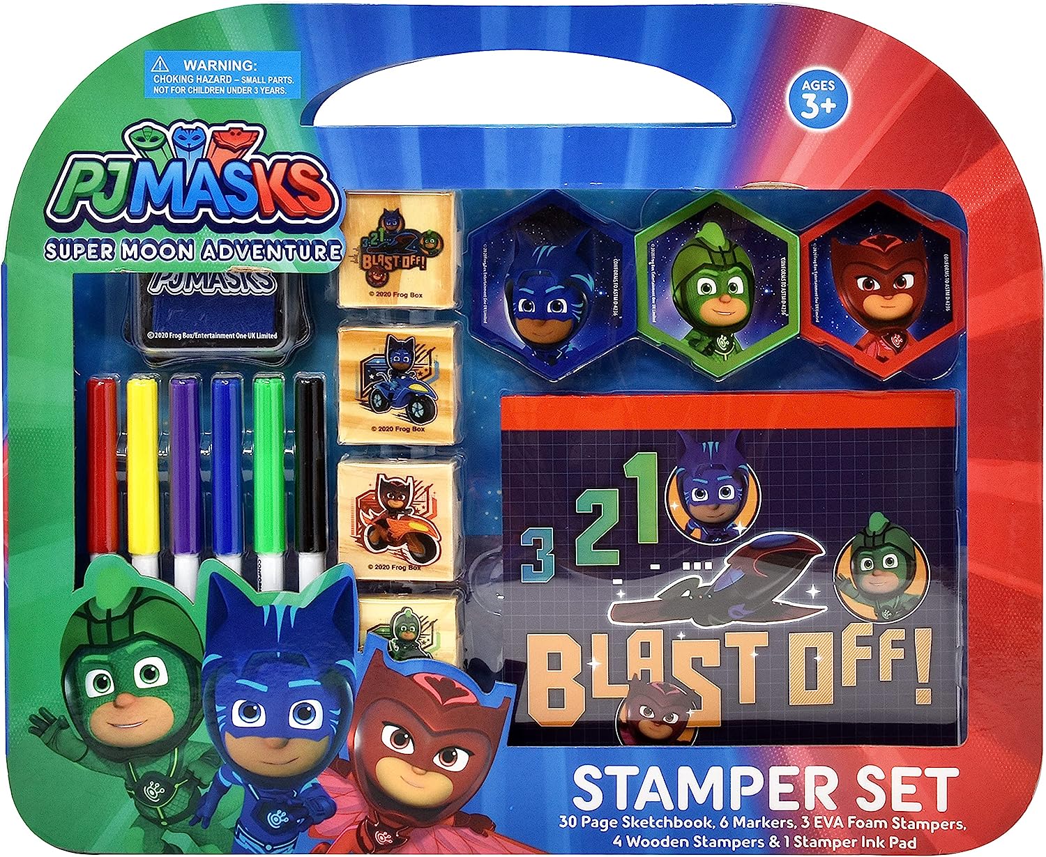 Pj Masks しゅつどう パジャマスク アメリカ直輸入 おもちゃ 送料無料 Pj Masks Coloring Stamper And Activity Set Mess Free Craft Kit For Toddlers And Kids Drawing Art Supplies Includedpj Masks しゅつどう パジャマスク アメリカ直輸入 おもちゃ