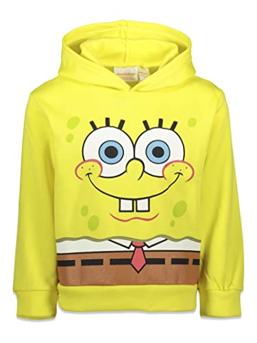 スポンジボブ カートゥーンネットワーク Spongebob キャラクター アメリカ限定多数 送料無料 Nickelodeon Spongebob Squarepants Big Boys Fleece Costume Hoodie Yellow 10 1スポンジボブ カートゥーンネットワーク Spongebob キャラクター アメリカ限定多数