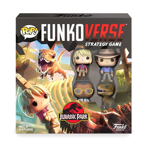 ボードゲーム 英語 アメリカ 海外ゲーム 送料無料 Funkoverse Jurassic Park 100 4 Pack Board Game Multicolourボードゲーム 英語 アメリカ 海外ゲーム Sfeah Com