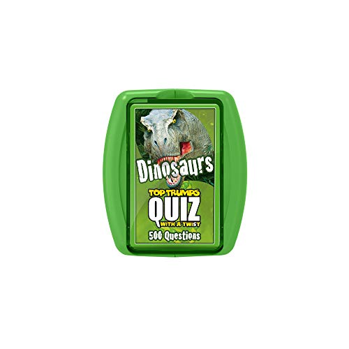 ゲーム盤競り合い 英語 亜米利加 外国で競り合い Top Trumps Dinosaurs: Quiz Games - Trivia Quiz - Kids Games for Learning- Great Travel Games and Road Trip Games - Trivia Outdoor Games - Family Games for Kids and Adults 2+ ゲーム盤競り合い 英語 亜米利加 外国で競り合い