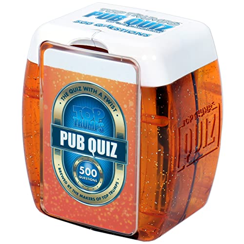 ゲーム盤競り合い 英語 亜米利加 外国で競り合い Top Trumps Pub Quiz Trivia Game, 500 questions to test your knowledge and memory on Sports, Music, Film, TV, Science and General Knowledge, gift for ages 8 plusゲーム盤競り合い 英語 亜米利加 外国で競り合い