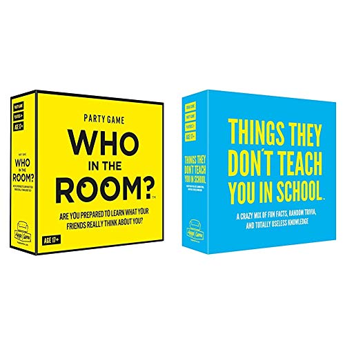 ボードゲーム 英語 アメリカ 海外ゲーム 送料無料 Hygge Games Who In The Room Party Gamef Things They Don T Teach You In School Party Trivia Gameボードゲーム 英語 アメリカ 海外ゲーム Psicologosancora Es