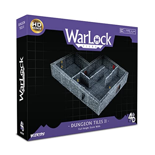 ボードゲーム 英語 アメリカ 海外ゲーム 送料無料 Wizkids Warlock Tiles Dungeon Tiles Ii Full Height Stone Wallsボードゲーム 英語 アメリカ 海外ゲーム Psicologosancora Es