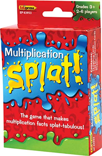 ボードゲーム 英語 アメリカ 海外ゲーム 送料無料 Edupress Math Splat Game Multiplication Ep ボードゲーム 英語 アメリカ 海外ゲーム Psicologosancora Es