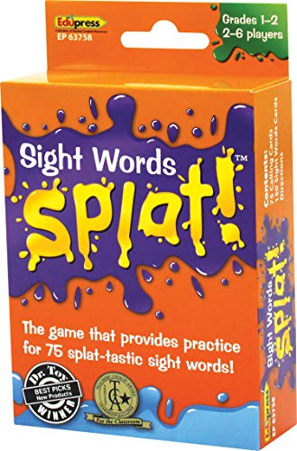 ボードゲーム 英語 アメリカ 海外ゲーム 送料無料 Edupress Ep3758 Splat Card Game Grades 1 To 2 1 3 Height 3 6 Width 7 Length Multicolorボードゲーム 英語 アメリカ 海外ゲーム Sobolewscy Pl