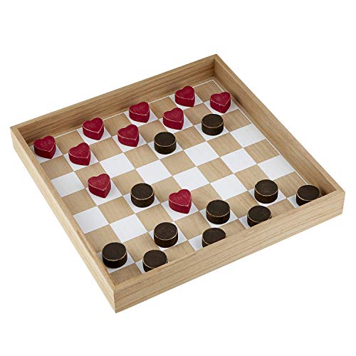 ボードゲーム 英語 アメリカ 海外ゲーム 送料無料 Creative Brands Heartfelt Collection Wooden Tabletop Game With Storage 13 5 X 13 5 Inch Checkersボードゲーム 英語 アメリカ 海外ゲーム Psicologosancora Es