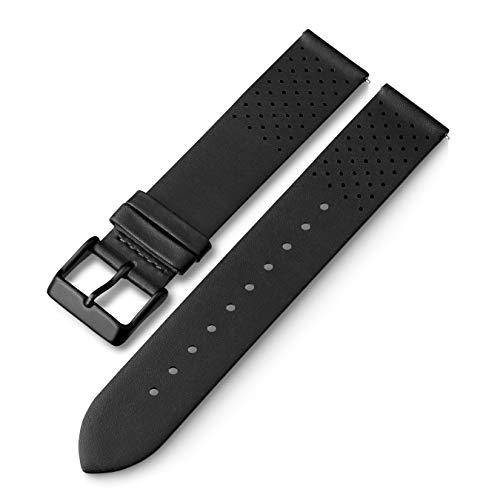 ウオッチ タイ王国メックス メンズ Timex 20粍 Genuine Leather Quick-Release Strap ? Perforated Black with Black Buckle (TW7C64600)ウオッチ タイ王国メックス メンズ