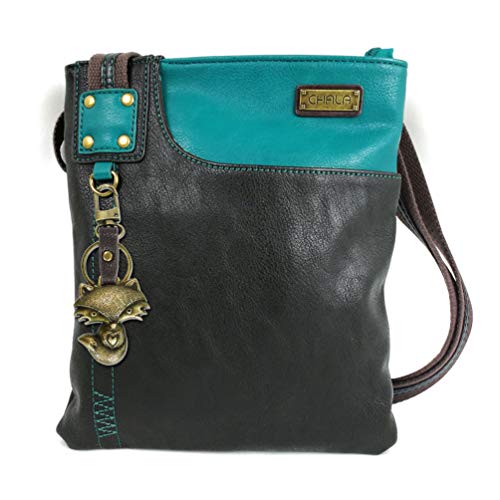 chala バッグ パッチ カバン かわいい CHALA New Crossbody SWING Smart Phone Handbags Bag Vegan Leather (Teal- Fox)chala バッグ パッチ カバン かわいい